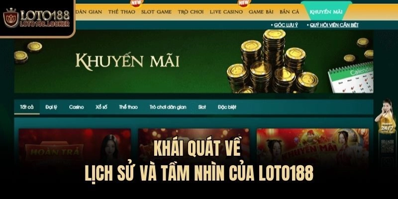Khái quát về lịch sử và tầm nhìn của Loto188
